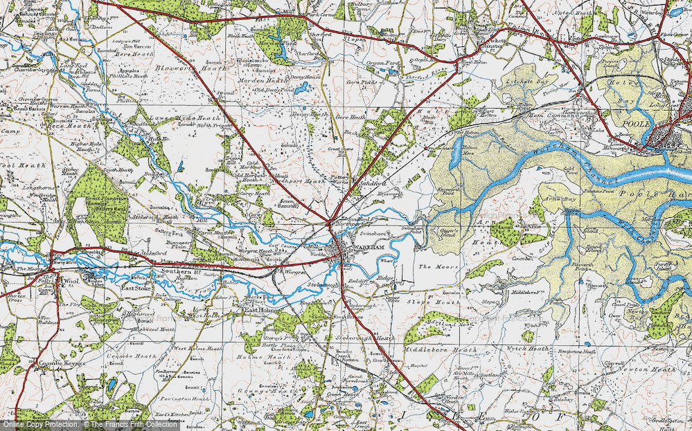 Old Map of Northport, 1919 in 1919