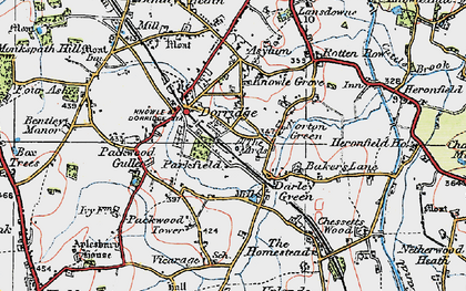 Old map of Ards, The in 1921