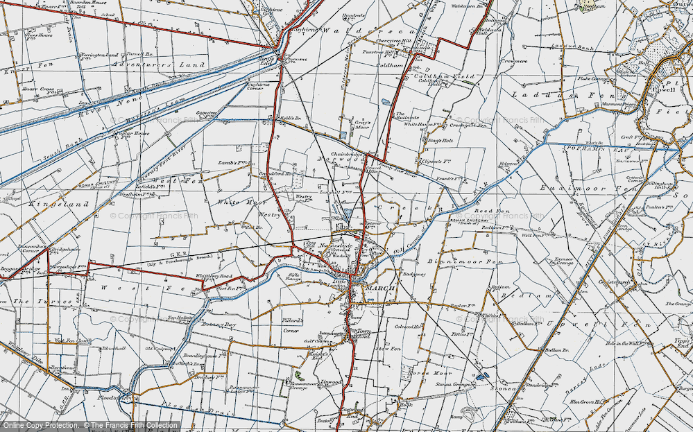 Old Map of Norwoodside, 1922 in 1922