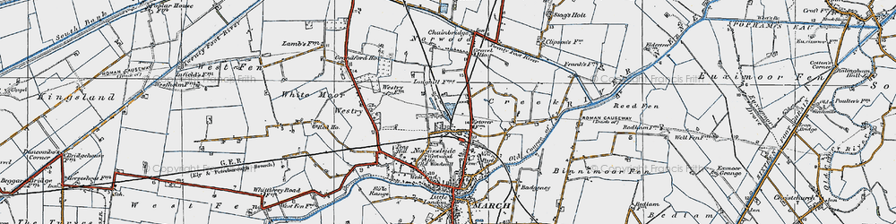 Old map of Norwoodside in 1922
