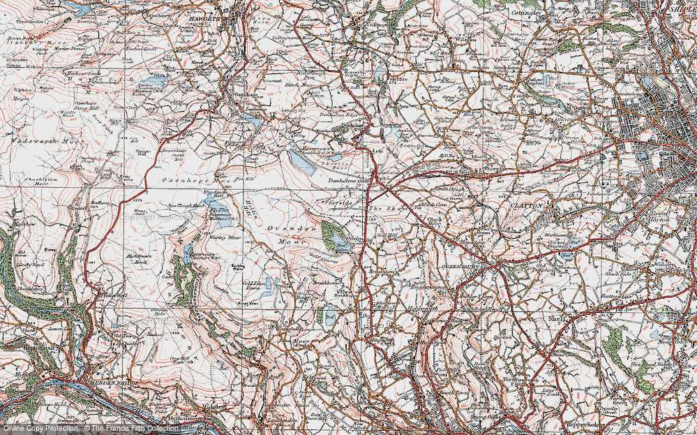 Old Map of Ogden, 1925 in 1925
