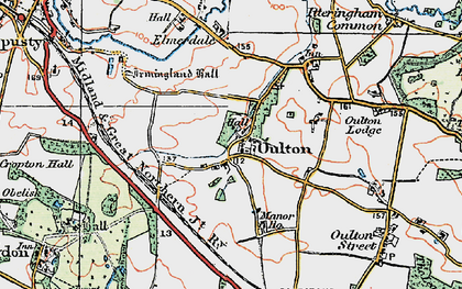 Old map of Bluestone Plantn in 1922