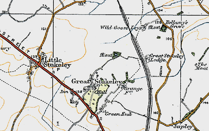 Old map of Owl End in 1920