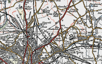 Old map of Park Village in 1921