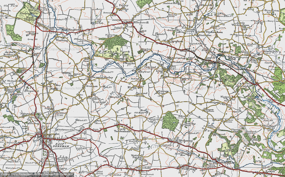 Peaseland Green, 1921