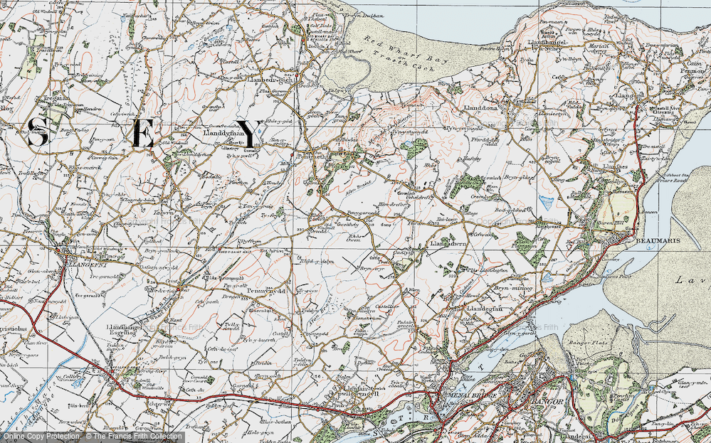 Pen-y-garnedd, 1922