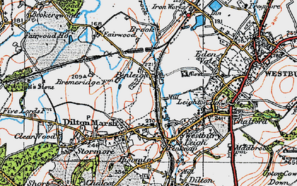 Old map of Penleigh in 1919