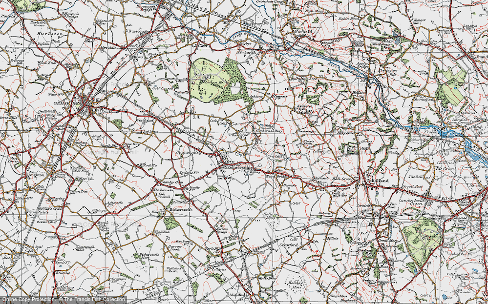 Old Map of Pennylands, 1923 in 1923