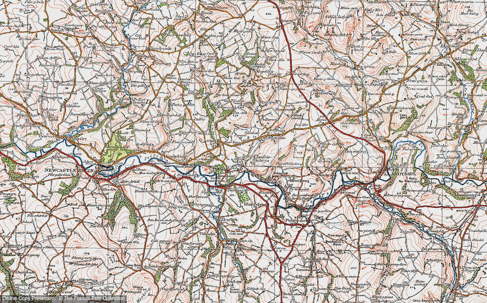 Penrhiw-llan, 1923