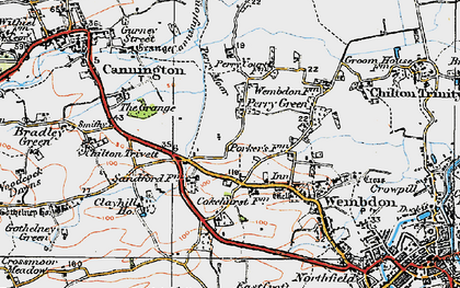 Old map of Grange, The in 1919