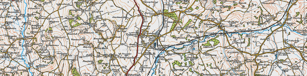 Old map of Perry Street in 1919