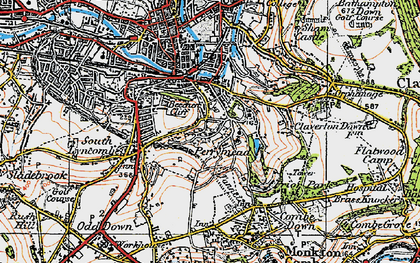 Old map of Perrymead in 1919