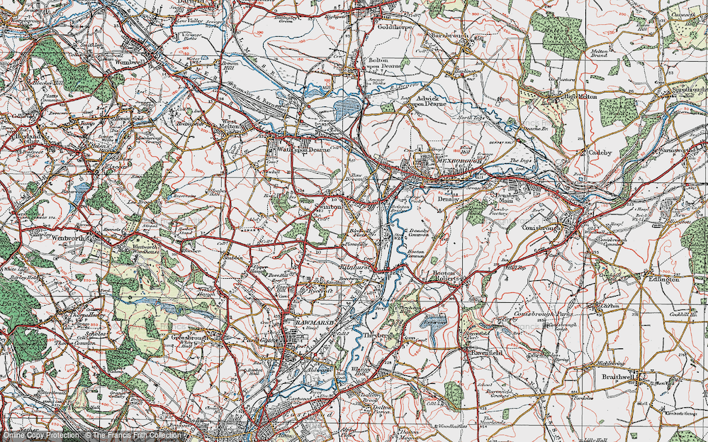Old Maps Of Piccadilly Yorkshire Francis Frith