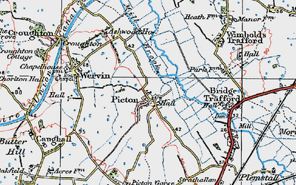 Old map of Picton in 1924