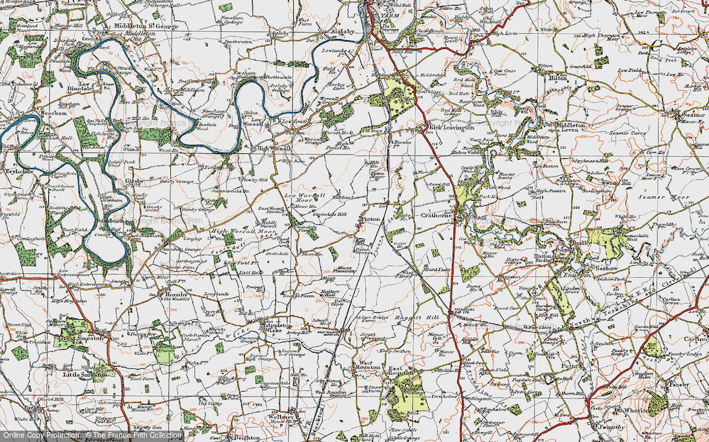 Old Map of Picton, 1925 in 1925