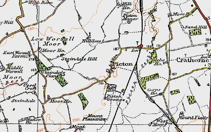 Old map of Picton in 1925