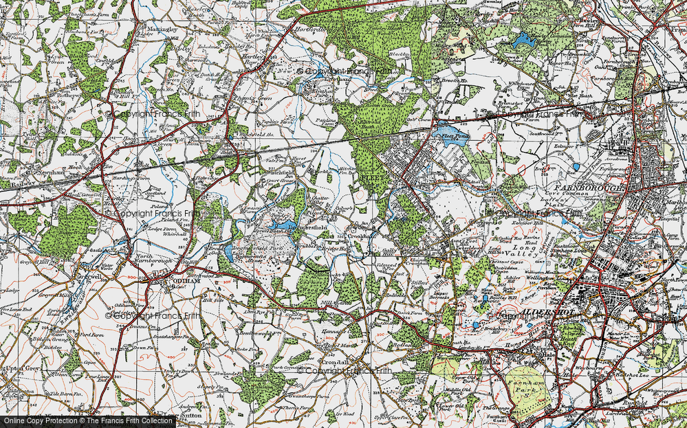 Old Map of Pilcott, 1919 in 1919