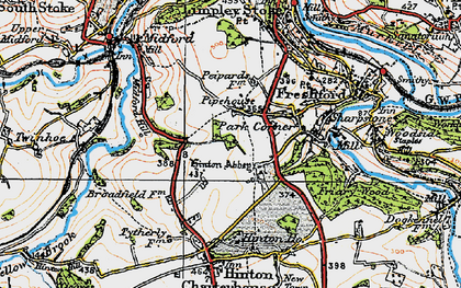 Old map of Pipehouse in 1919