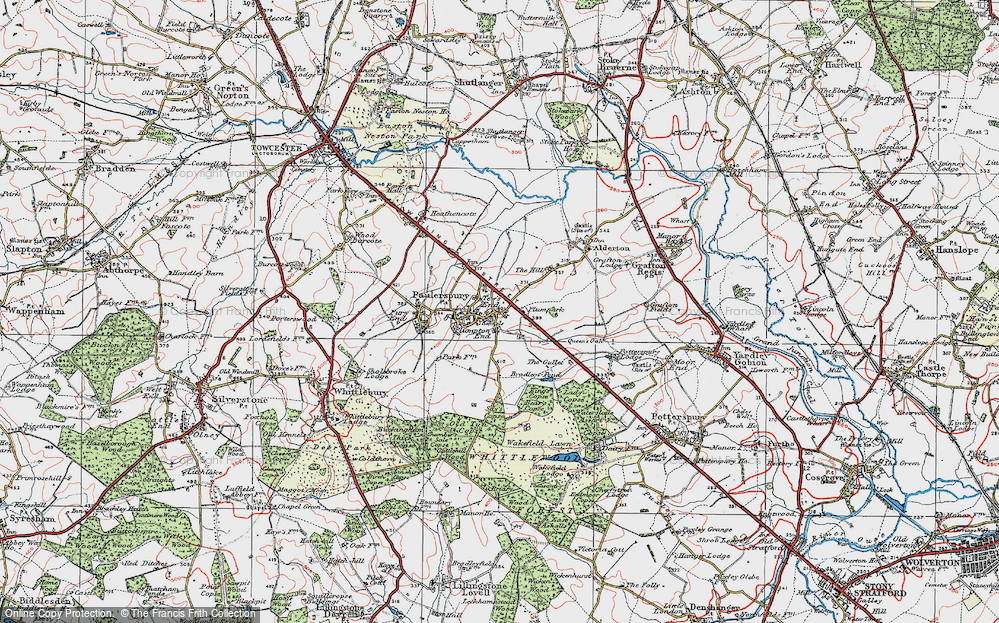 Old Map of Plumpton End, 1919 in 1919