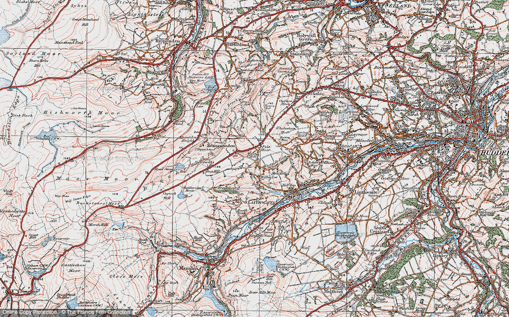 Pole Moor, 1925