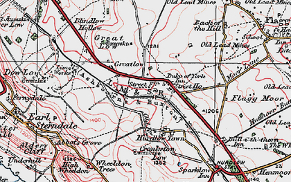 Old map of Pomeroy in 1923