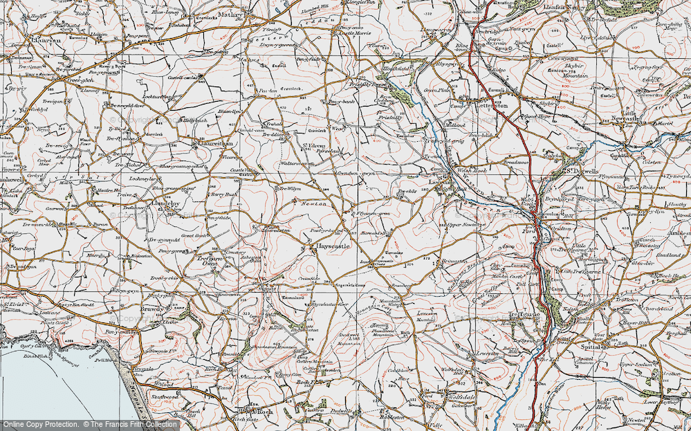 Pont-yr-hafod, 1922