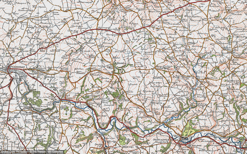 Ponthirwaun, 1923