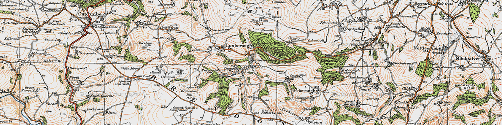 Old map of Pooltown in 1919