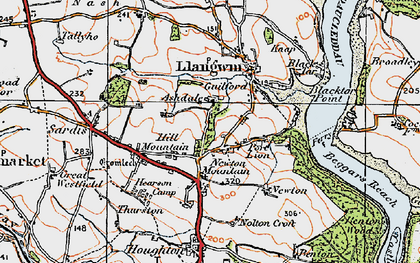 Old map of Port Lion in 1922