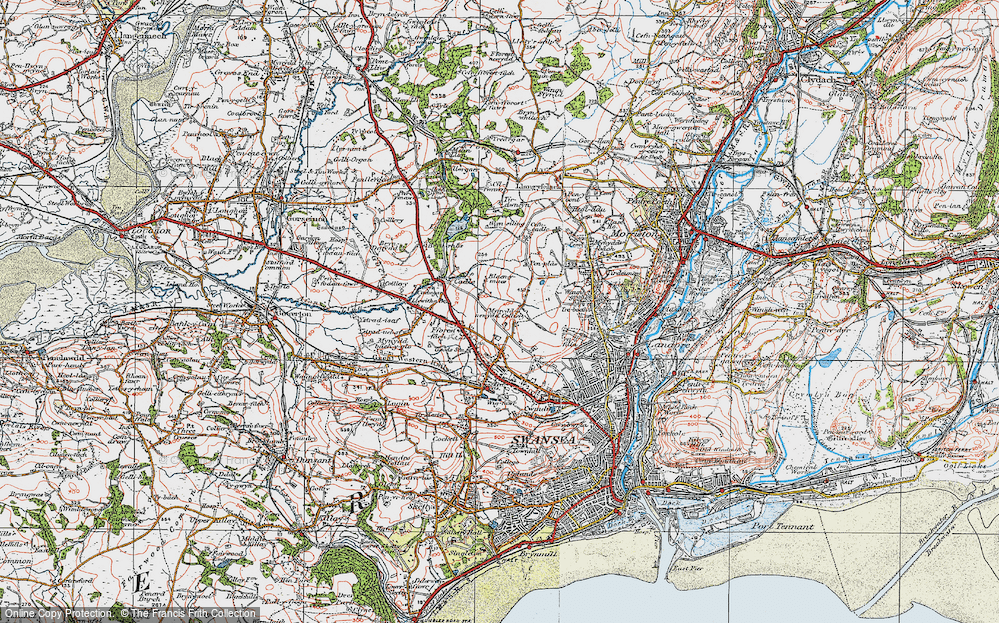 Old Map of Port Mead, 1923 in 1923