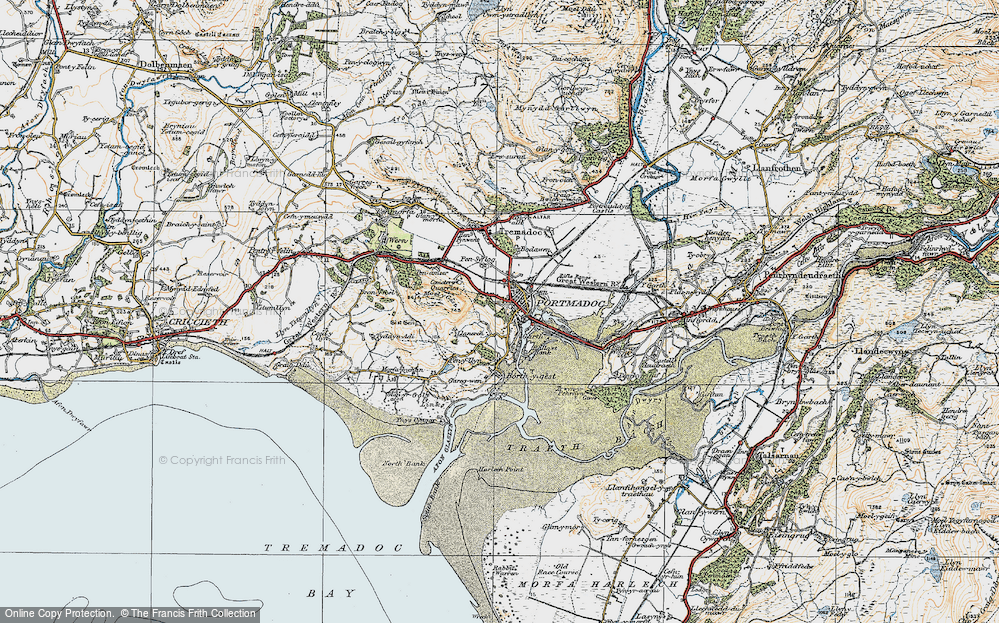 Old Maps of Porthmadog, Gwynedd - Francis Frith