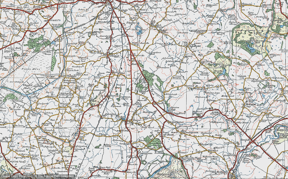 Prees Higher Heath, 1921