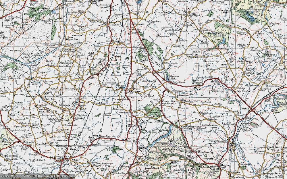 Prees Wood, 1921