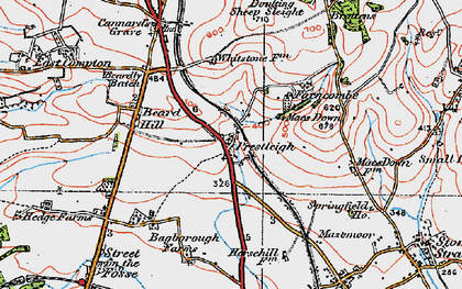 Old map of Agricultural Show Ground in 1919