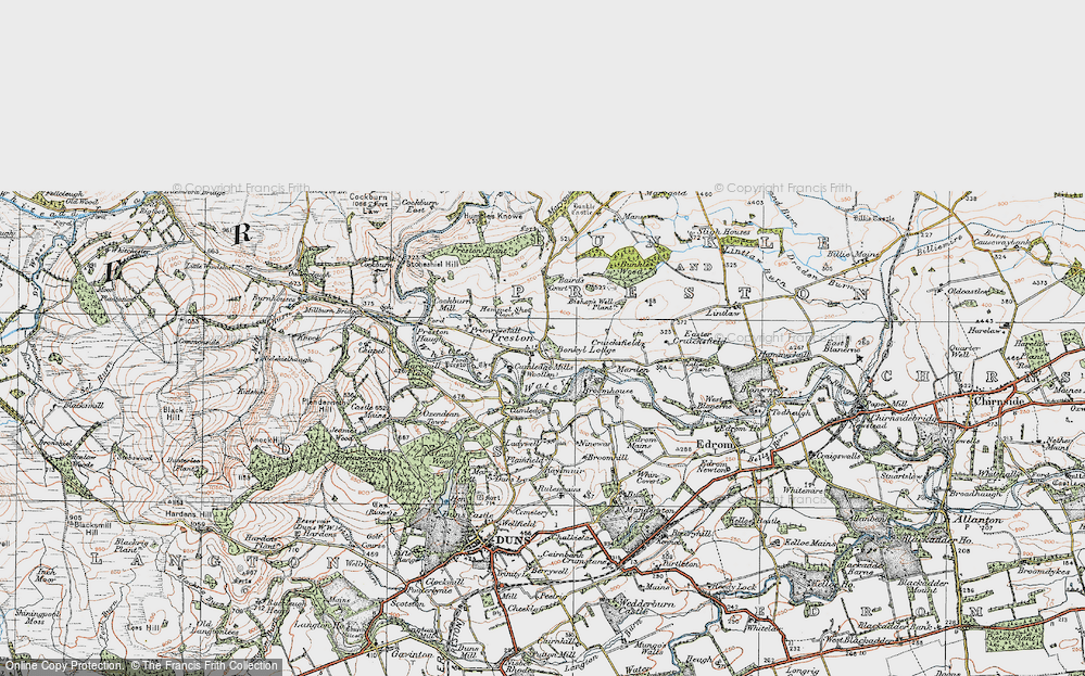 Old Map of Preston, 1926 in 1926