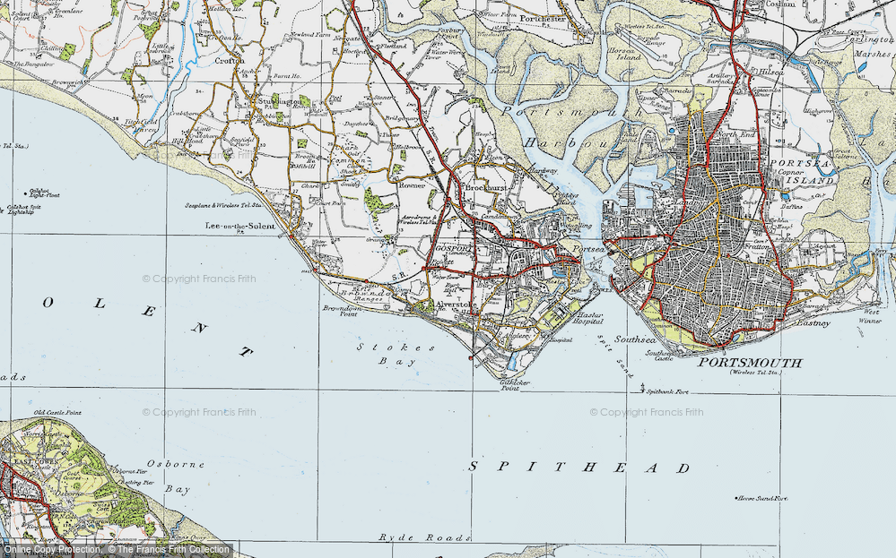 Old Map of Privett, 1919 in 1919