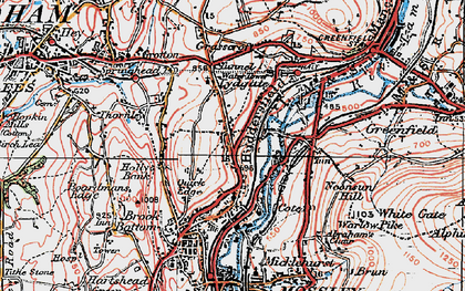 Old map of Quick in 1924
