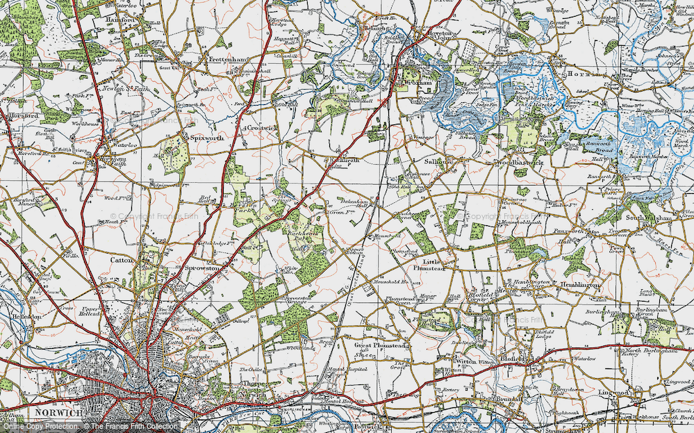 Rackheath, 1922