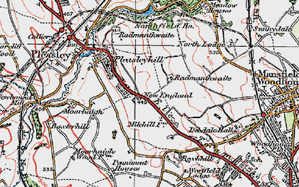 Old map of Radmanthwaite in 1923