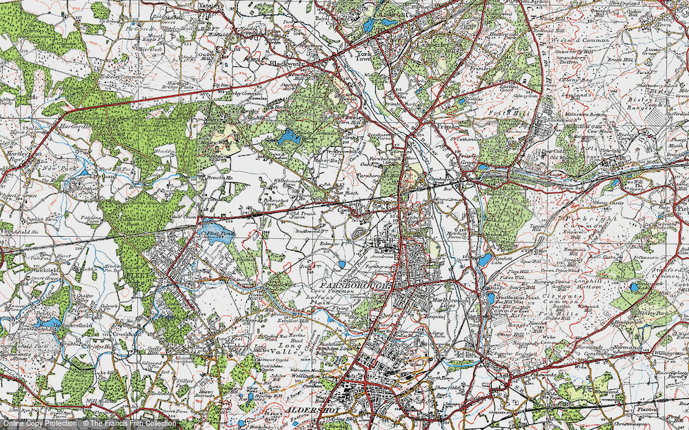 Old Map of Rafborough, 1919 in 1919