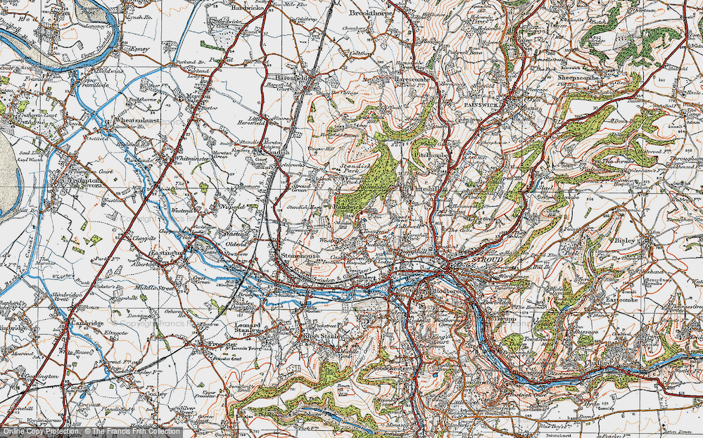 Old Map of Randwick, 1919 in 1919