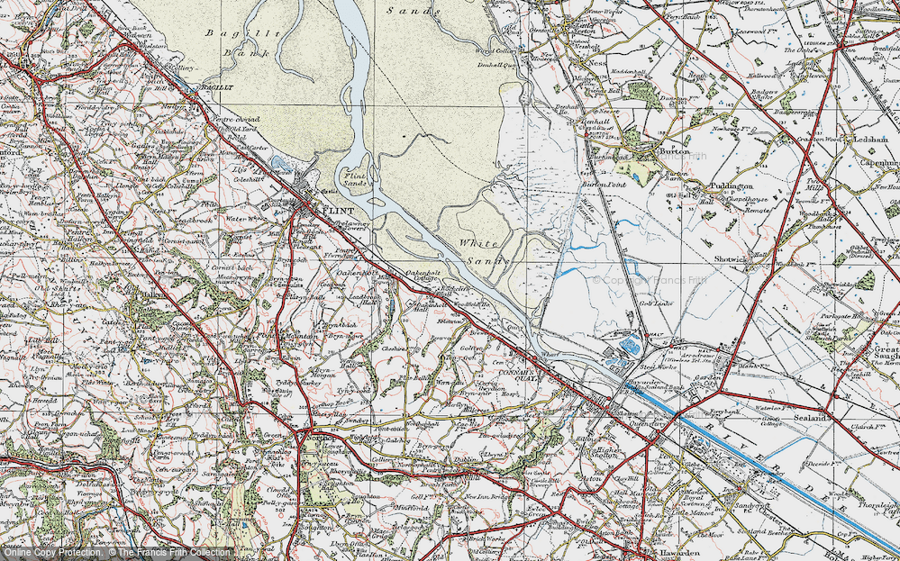 Old Map of Rockcliffe, 1924 in 1924