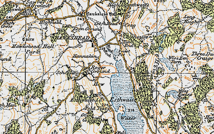 Old map of Roger Ground in 1925