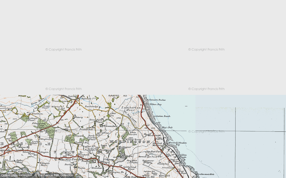 Old Map of Ross, 1926 in 1926