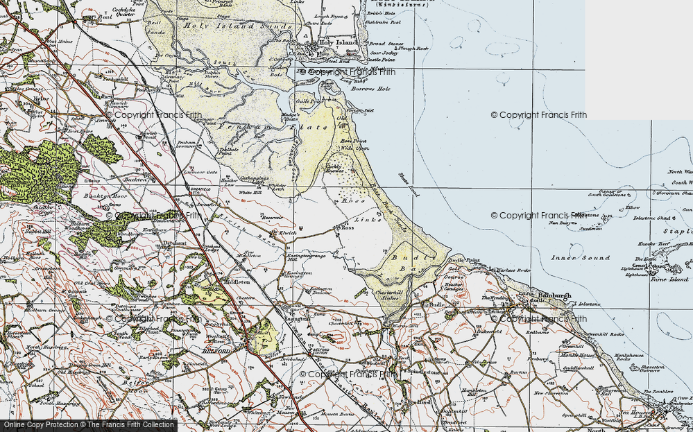 Old Map of Ross, 1926 in 1926