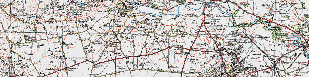 Old map of Rowden in 1925