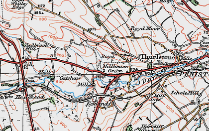 Old map of Royd in 1924