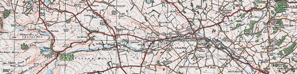 Old map of Royd in 1924
