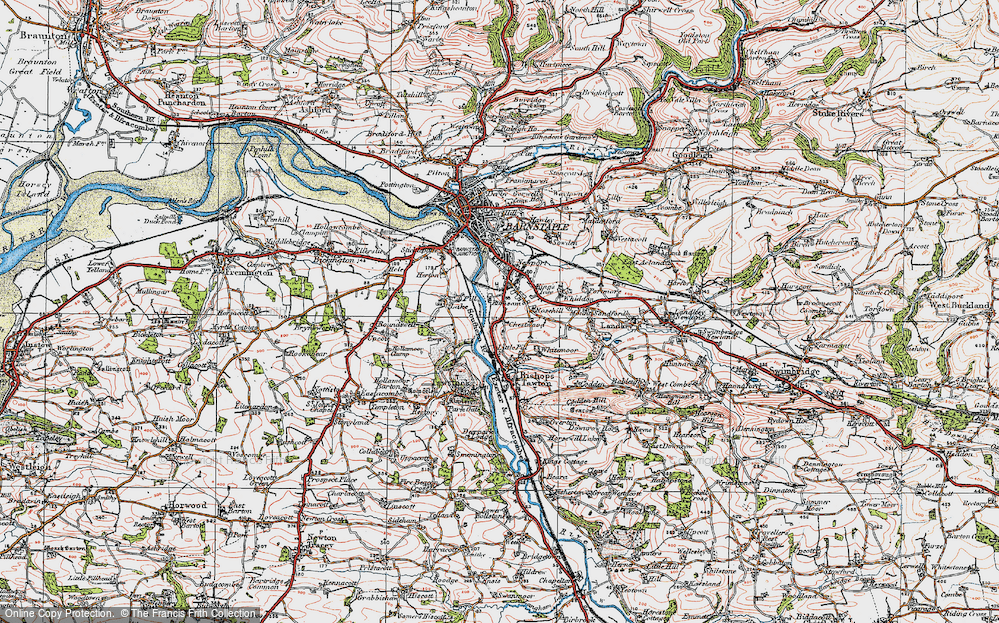 Old Map of Rumsam, 1919 in 1919