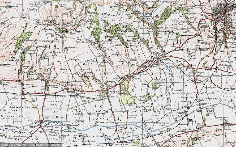 Old Map of Ruston, 1925 in 1925